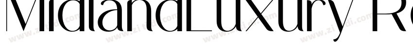 MidlandLuxury Regula字体转换